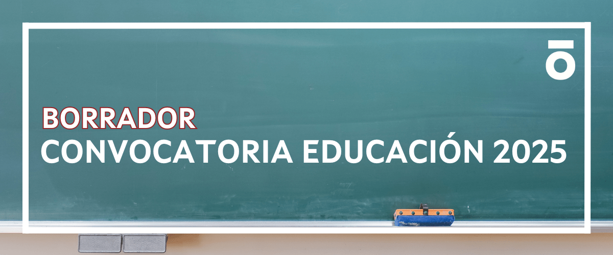 BORRADOR - OEP y Convocatoria Educación 2025.