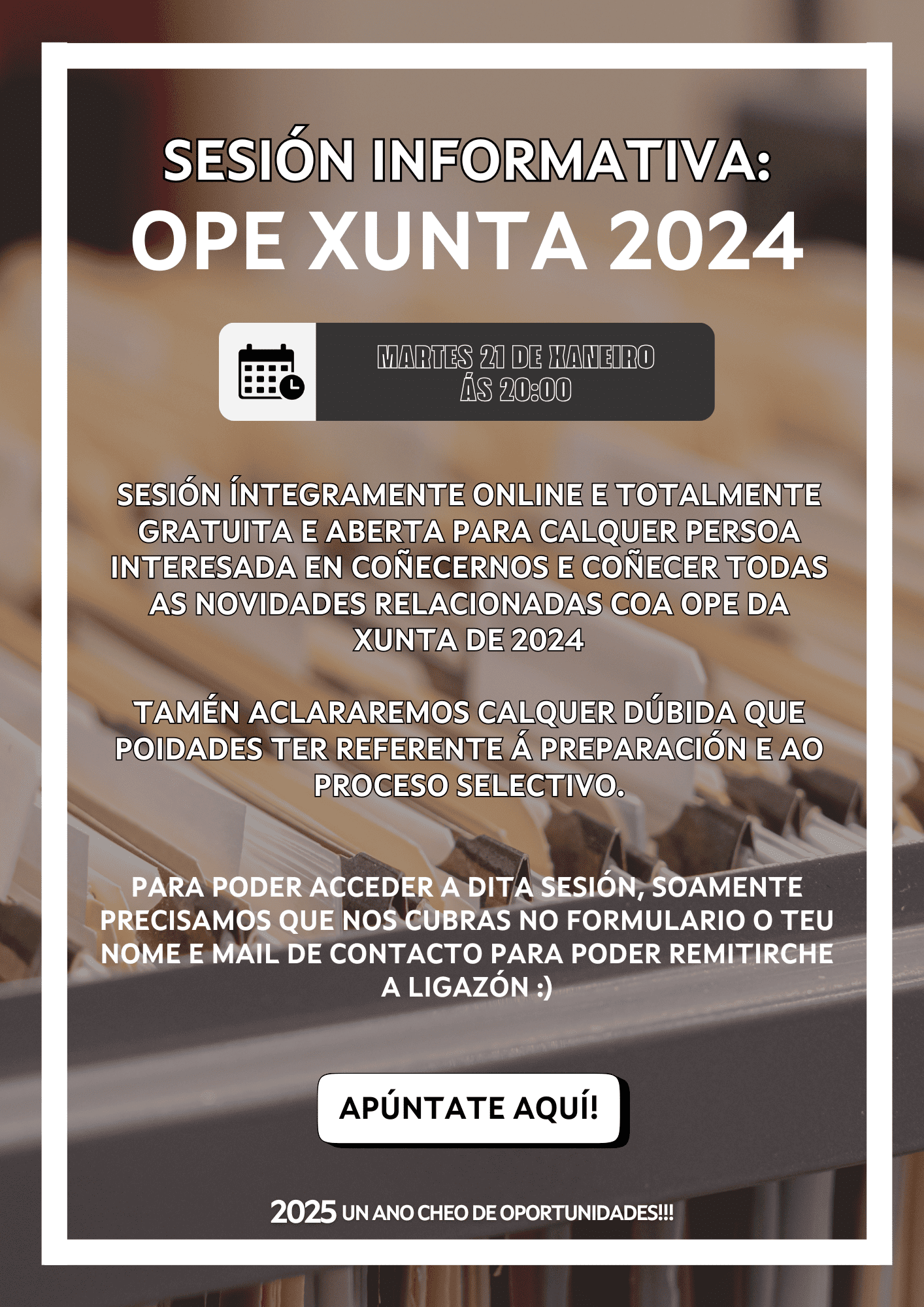 Sesión informativa OPE Xunta 2024