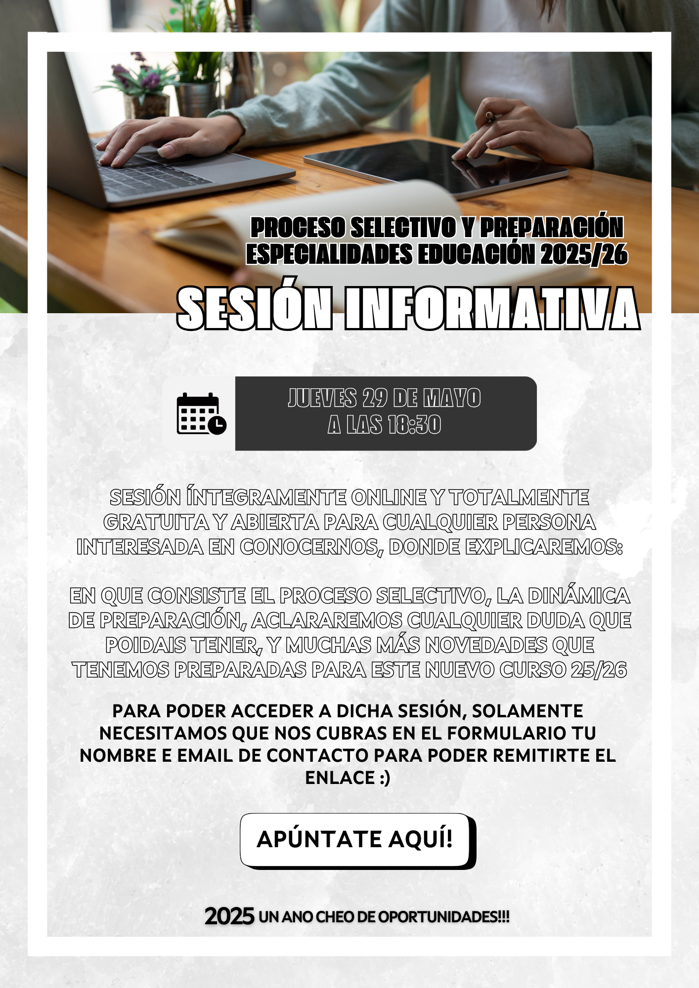 Sesión Informativa Educación 2025/26
