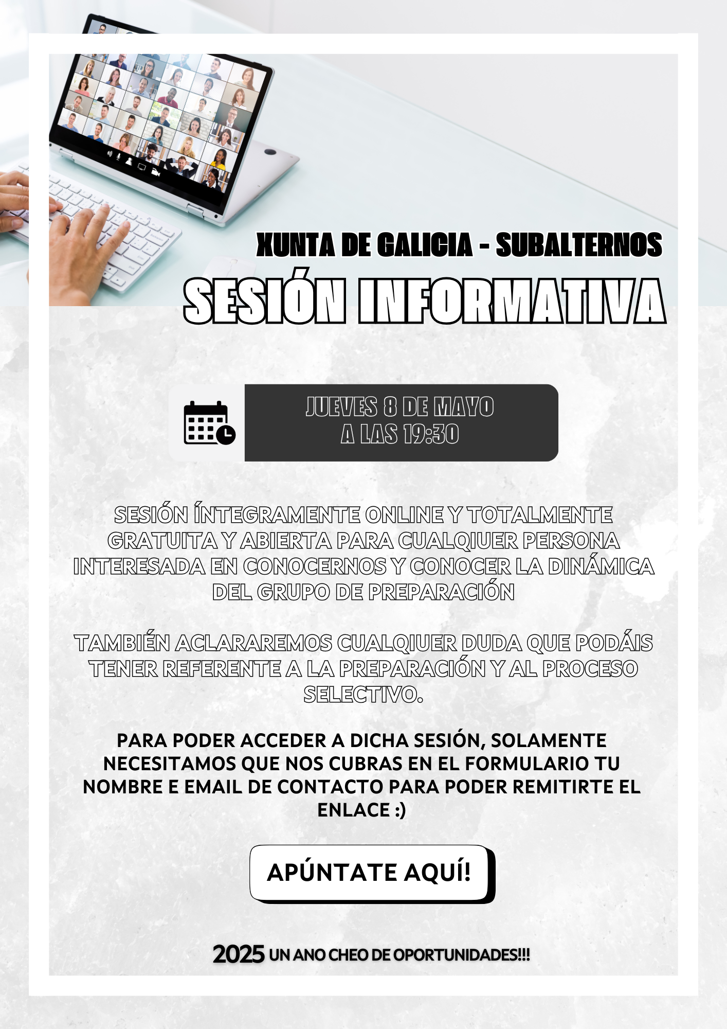 Sesión Informativa - Subalternos Xunta de Galicia