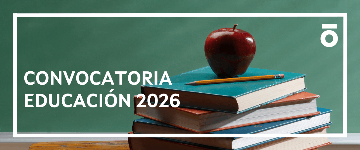 Convocatoria Educación 2026