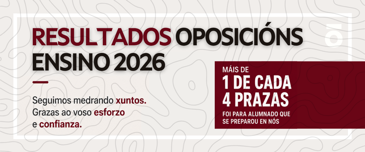 Resultados oposicións ensino 2026